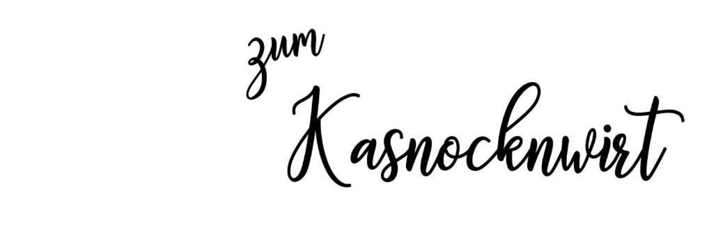 Gasthof Mitteregg Zum Kasnocknwirt Winkl  外观 照片
